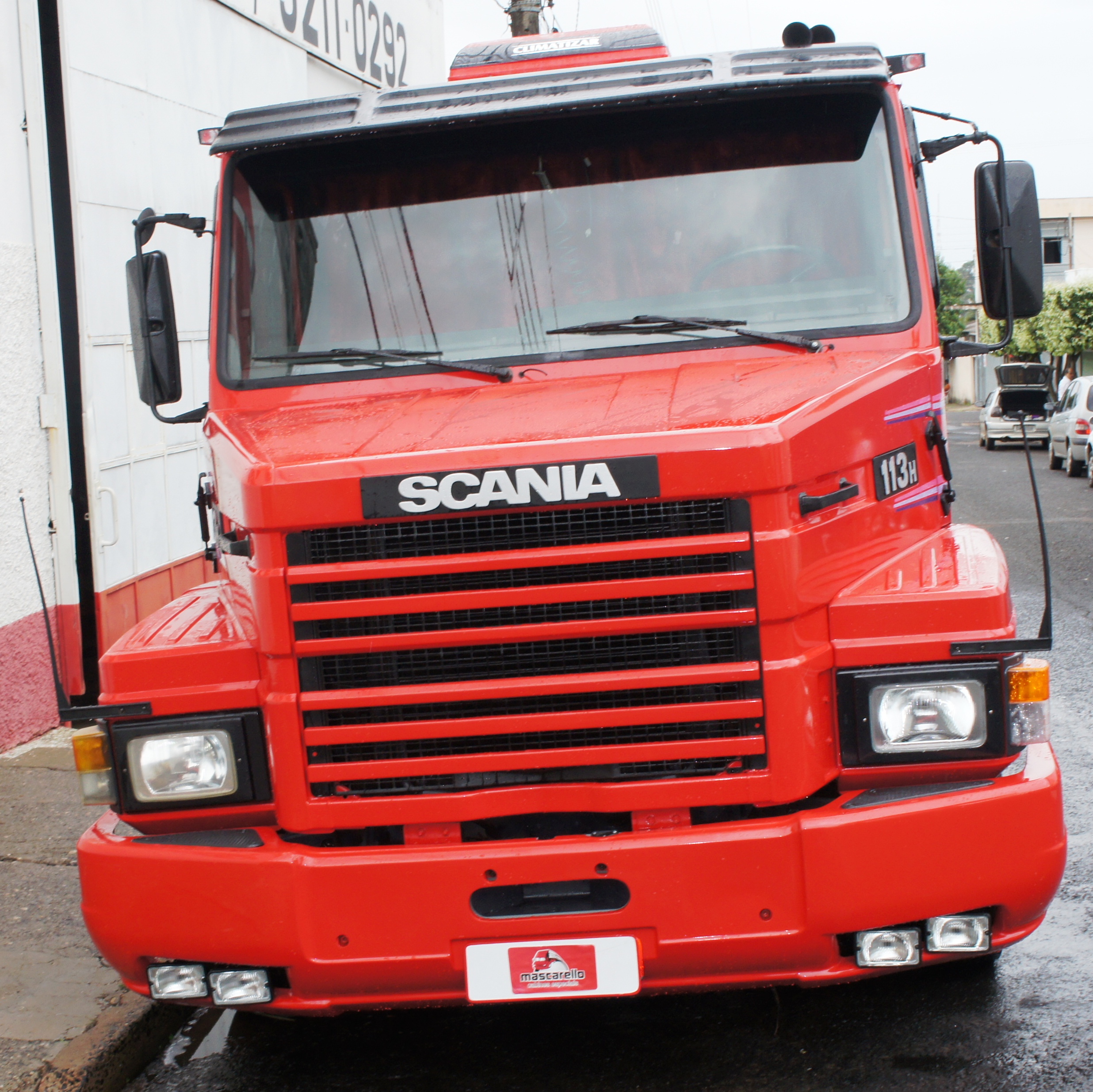 scania 113 de frente